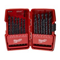 Milwaukee Thunderbolt 48-89-2802 Drill Bit Set, 29-Piece, Steel, Black Oxide