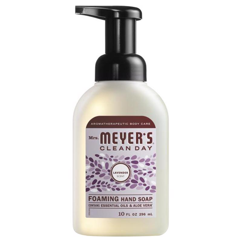 Mrs. Meyer's Clean Day Organic Lavender Scent Foam Hand Soap 10 oz, Pack of 4