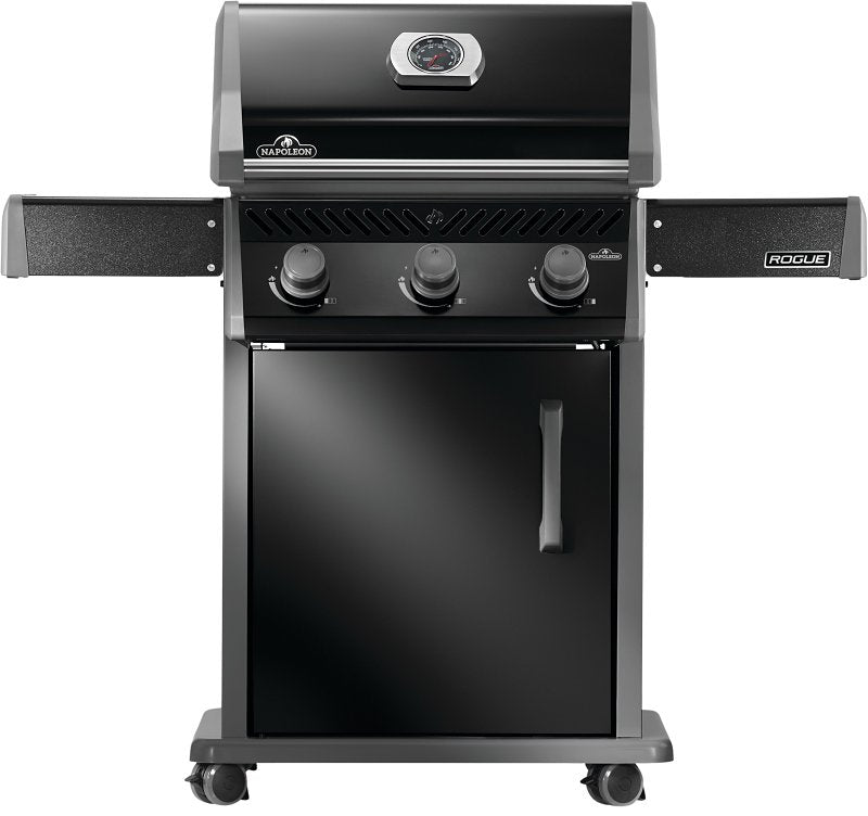 Napoleon Rogue 425 Series R425PK-2 Gas Grill, 42,000 Btu, Propane, 3-Burner, 425 sq-in Primary Cooking Surface