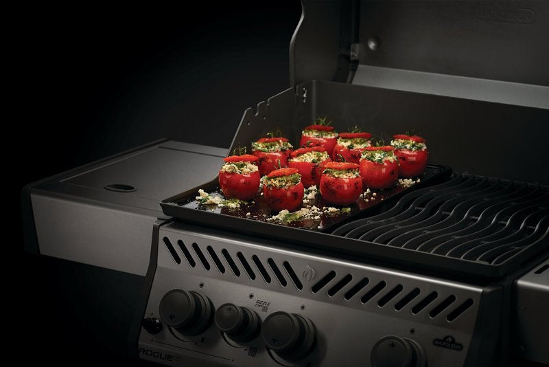 Napoleon 56426 2-Sided Cooking Griddle, Cast Iron, Porcelain Enameled