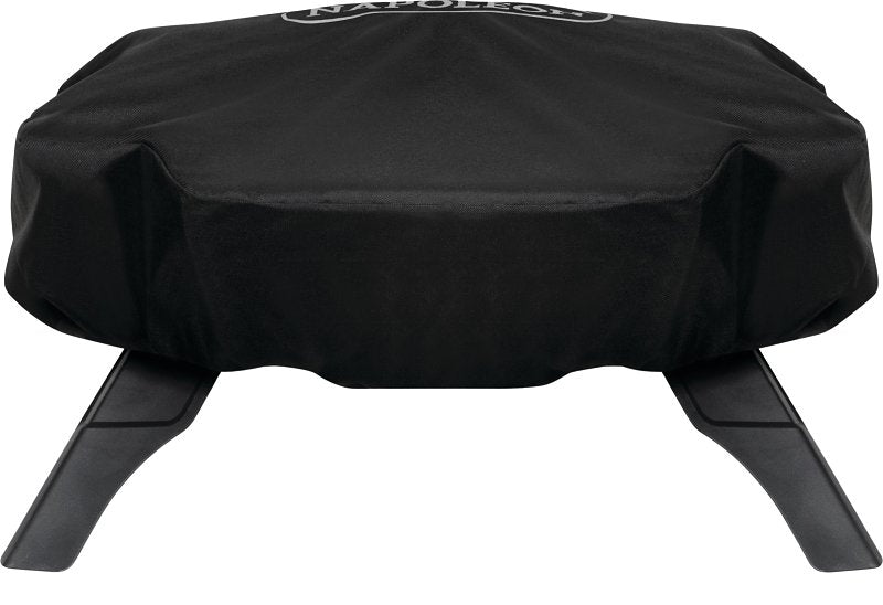 Napoleon TravelQ Series 61286 Grill Cover, 31 in W, 21 in D, 15 in H, Vinyl, Gray