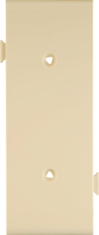 Eaton Cooper Wiring STC14V Wallplate, 1.9 in L, 4.83 in W, 1 -Gang, Polycarbonate, Ivory, High-Gloss