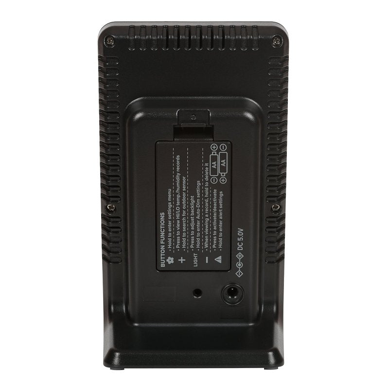 La Crosse 308-1415C Wireless Forecast Station, Battery, -40 to 140 deg F, 10 to 99% RH Humidity Range, Black, Pack of 4