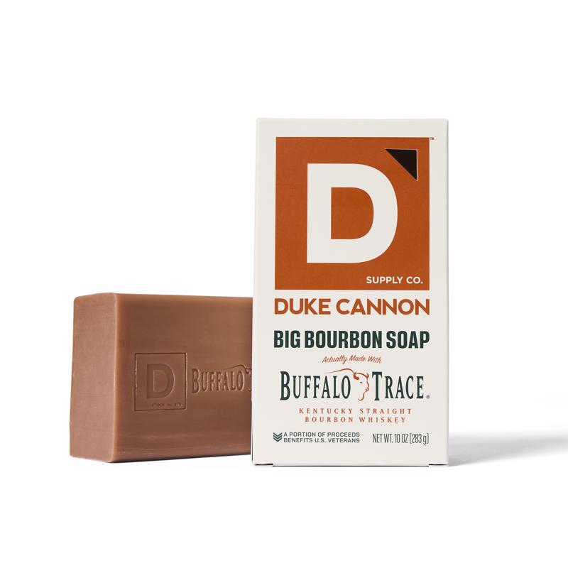 Duke Cannon Bourbon Oak Barrels + Aged Spirits Scent Bar Soap 10 oz 1 pk