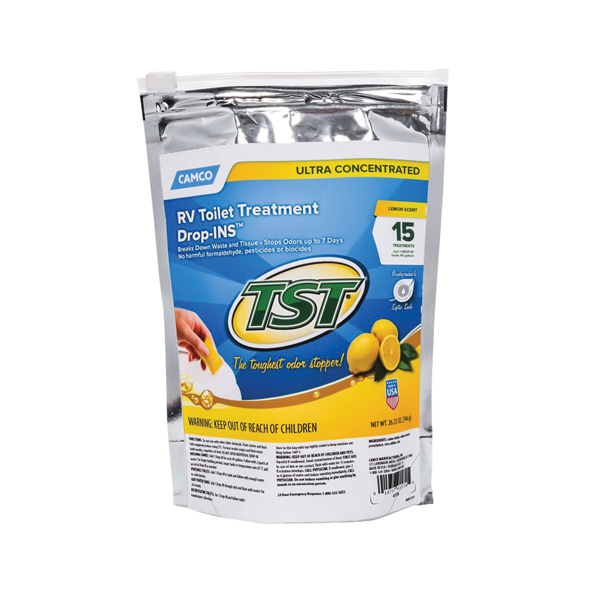 TST LEMON DROP-INS 15/BAG