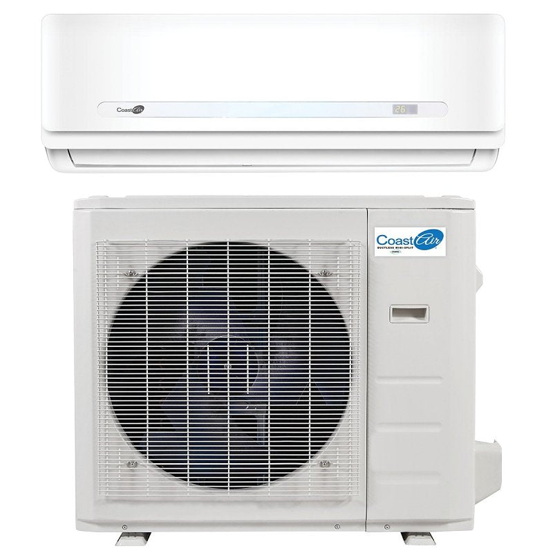 Coast air B-CAD12-0 Heat Pump, 115 V, 60 Hz, 12,000 Btu/hr Cooling, 12.7 Btu/W-hr EER, 400-550 sq-ft Coverage Area