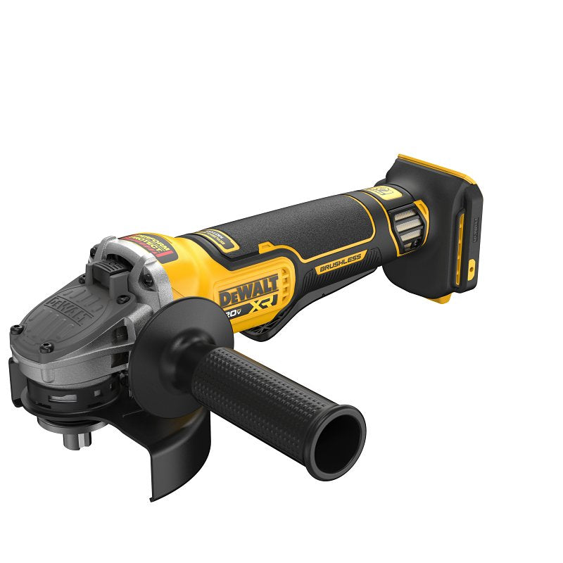 DEWALT DCG410B Cordless Angle Grinder, Tool Only, 20 V, 4-1/2 to 5 in Dia Wheel, Adjustable Wheel, 9000 rpm Speed