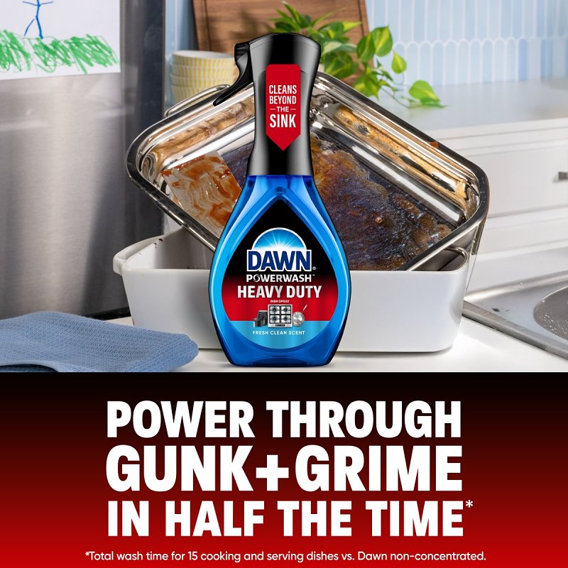 Dawn Powerwash 030772168940 Dish Spray, 16 oz Bottle, Liquid, Heavy-Duty