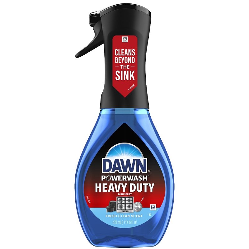 Dawn Powerwash 030772168940 Dish Spray, 16 oz Bottle, Liquid, Heavy-Duty