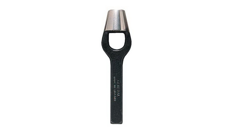 General 1271E Arch Punch, 1/2 in Tip, 4-1/2 in L, Taper Shank, Steel