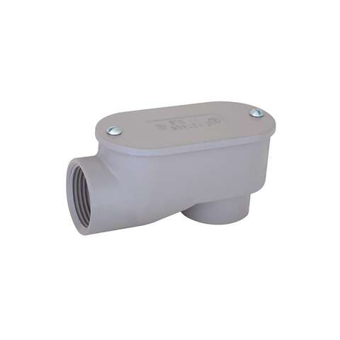 Sigma Engineered Solutions ProConnex 3/4 in. D Die-Cast Aluminum Service Entrance Elbow For Rigid 1