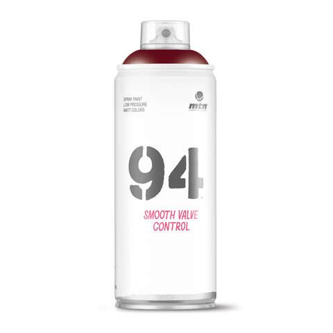 MTN 94 Matte Bordeaux Red Spray Paint 11 oz, Pack of 6