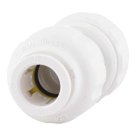 SharkBite Quick Connect Push to Connect 3/8 in. CTS X 3/8 in. D CTS Union Connector