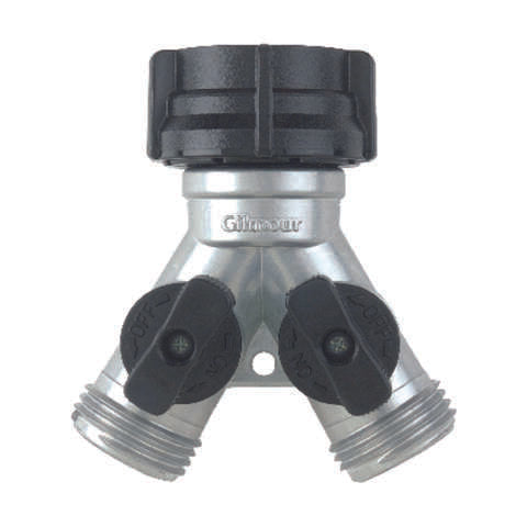 Ace Zinc Threaded Female/Male 2-Way Shut-off Valve, Pack of 12