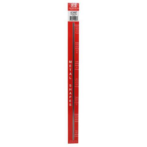 K&S .039 in. D X 1 ft. L Steel 22 Ga. Music Wire