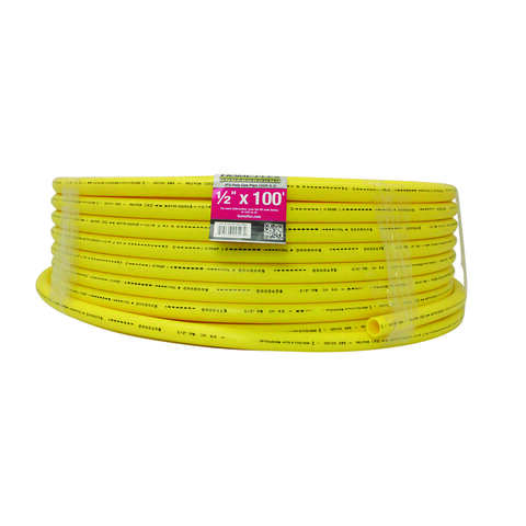 Home-Flex Polyethylene Pipe 1/2 in. D X 100 ft. L Plain End 90 psi