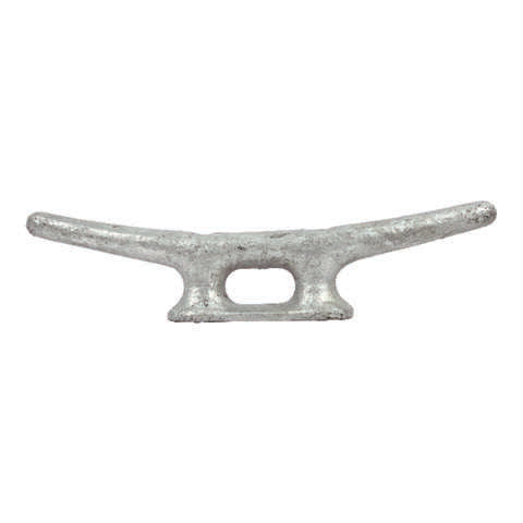 Seachoice Galvanized Iron 10 in. L Open Base Dock Cleat 1 pk