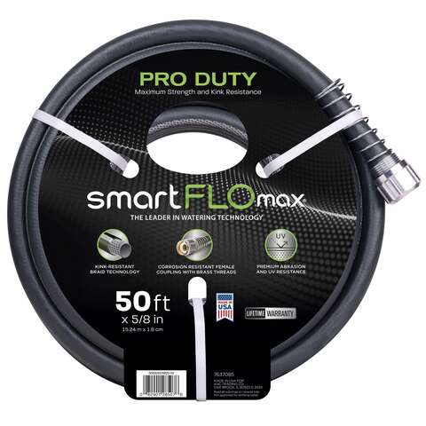 Ace SmartFLO Max 5/8 in. D X 50 ft. L Premium Grade Garden Hose