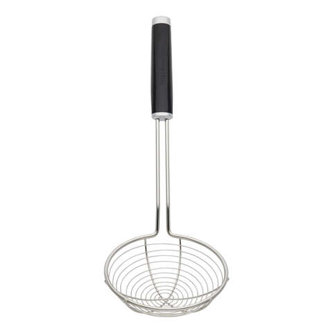 KitchenAid Black ABS Plastic/Stainless Steel Asian Strainer