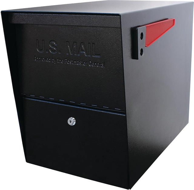 Mail Boss Packagemaster Series 7206 Locking Curbside MailBox, Steel, Galvanized/Powder-Coated, 11-1/4 in W, 21 in D
