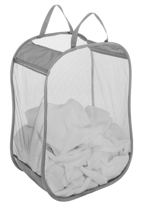Whitmor 6880-983-AST Pop and Fold Laundry Bag, Assorted