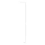 Whitmor 6023-9896-BB Laundry Valet Hanging Rod, Metal, White, Free-Standing Mounting