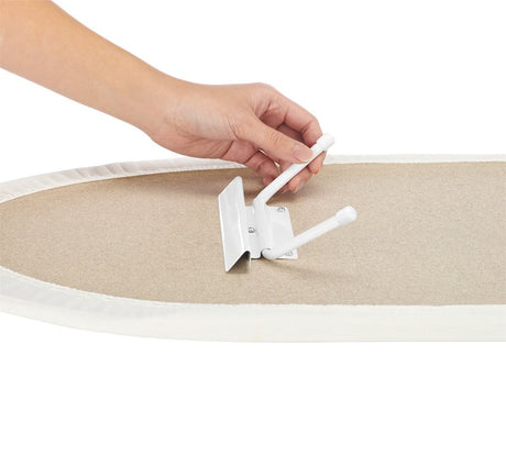 Whitmor 6169-6738 Ironing Board, 32 in L x 12 in W Board, Wood Board, Cream Board, Tabletop Board