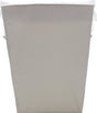 Whitmor 6744-3970-ALY Laundry Basket, Fabric Bag, Gray, 18 in W, 22 in H, 13 in D