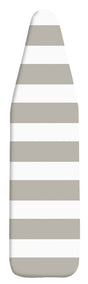 Whitmor 6880-100-STRPLMA Ironing Board Cover and Pad, 54 in L, 15 in W, 1/4 in H, Cotton/Foam, Paloma Gray Stripe