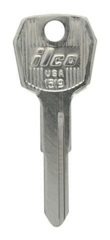 HILLMAN Traditional Key Power Equipment Universal Key Blank Double, Pack of 10