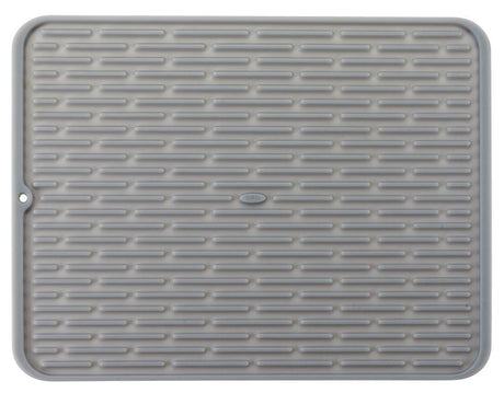 Oxo 1410880 Dish Drying Mat, 16.9 in L, 12-1/2 in W, Silicone
