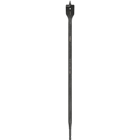 DEWALT DW1595 Spade Drill Bit, 1 in Dia, 16 in OAL, 1/4 in Dia Shank, Hex Shank