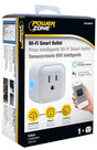 PowerZone ORRCWFII11 Controlled Outlet, 1-Pole, 15 A, 125 V, Grounded Socket, Wi-Fi, White