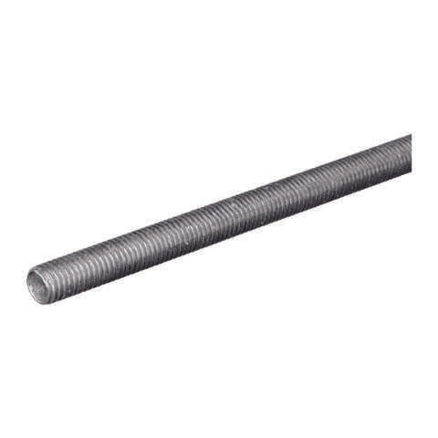 SteelWorks 1/4 in. D X 36 in. L Low Carbon Steel Threaded Rod, Pack of 5