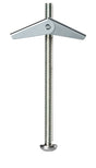 Cobra Anchors 082M Spring Toggle Bolt, 3 in L, Steel, 68 lb, 30/PK