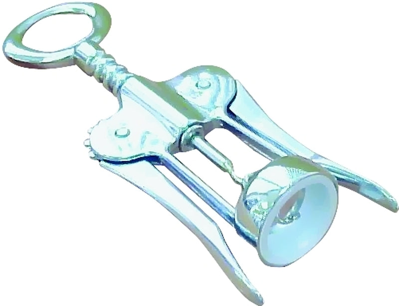 Norpro FG2 Cork Puller, 7 in L, 2 in W, 1-1/4 in H, Steel, Chrome-Plated