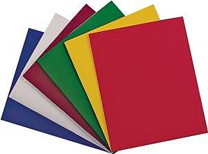 Top Flight 4660237 Portfolio Organizer, 9-3/8 in W, 11-1/2 in H, Pack of 100