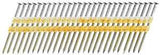 Senco GD25APBSN Series Collated Nail, Plastic Strip Collation, 2-1/2 in L, Steel, Bright Basic, Full Round Head