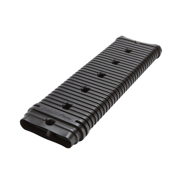 Amerimax 4622HPC Downspout Extension, 24 in L Extended, Vinyl, Black, Pack of 6