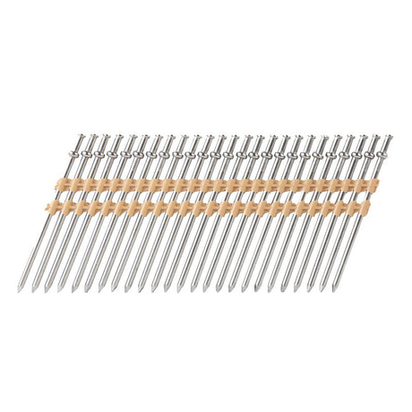 Metabo HPT 50234-8D Nail, 8D, 2-3/4 in L, Bright, Duplex, Round Head, Smooth Shank