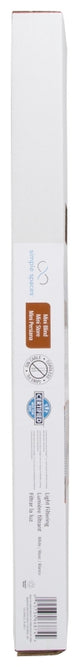 Simple Spaces FWMB-10 Blind, 64 in L, 29 in W, Faux Wood, White, Pack of 2