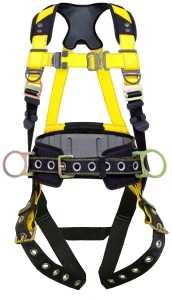 Guardian Fall Protection 37194 Full Body Harness, XL/2XL, 130 to 420 lb, Polyester Webbing
