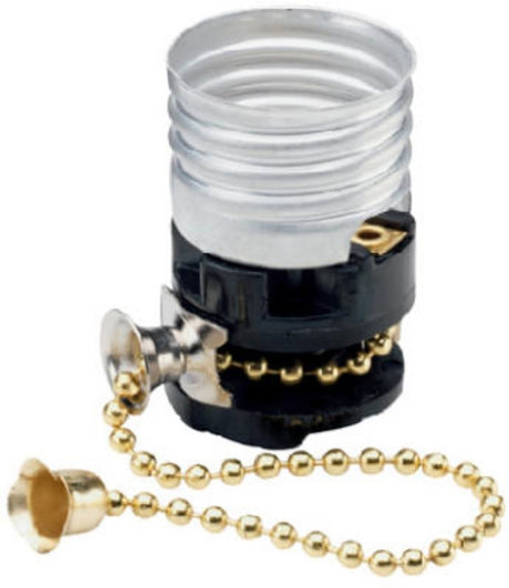 Legrand 8002MCC10 Lamp Holder, Metal Housing Material