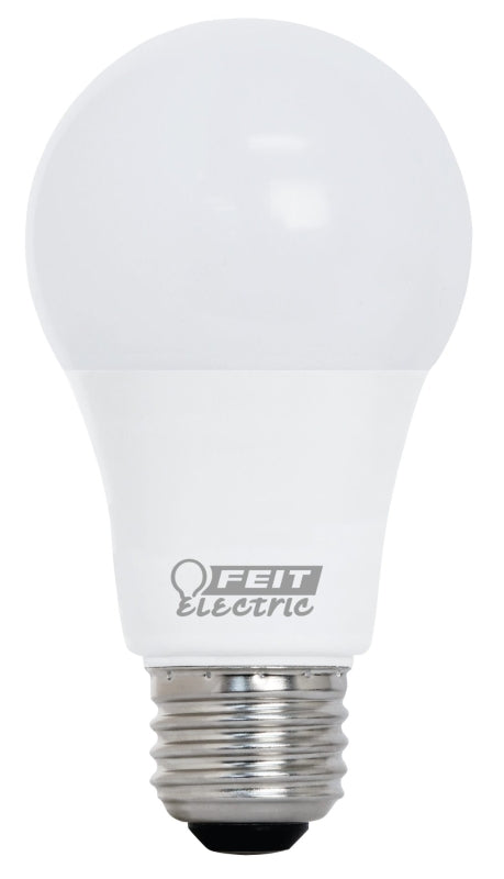 Feit Electric OM40DM/950CA/4 LED Lamp, General Purpose, 450 Lumens, 5 W, A19 Lamp, 40 W Equivalent, E26 Lamp Base