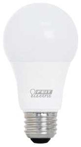 Feit Electric OM75DM/930CA LED Bulb, General-Purpose, A19 Lamp, 75 W Equivalent, E26 Medium Lamp Base, Dimmable