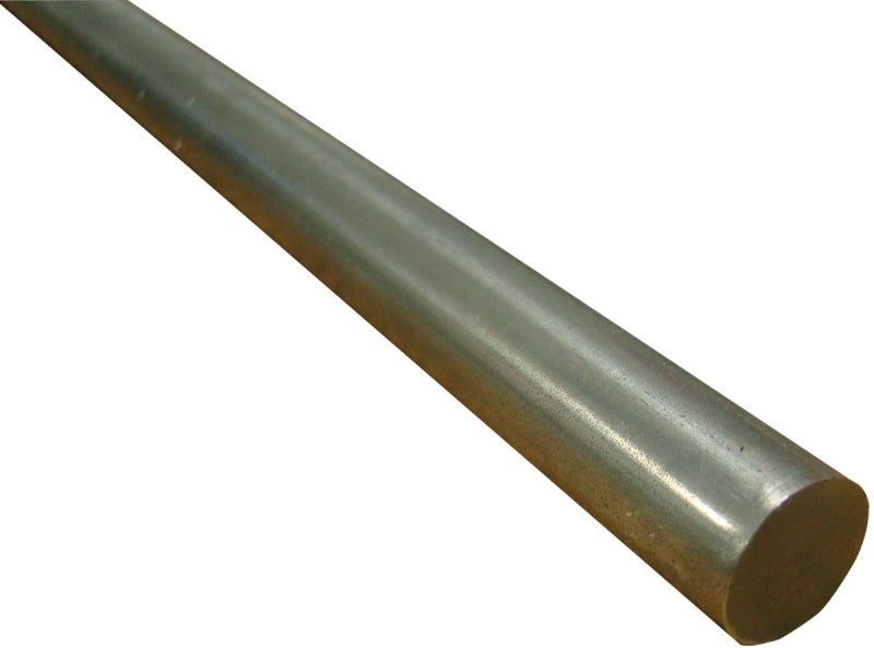 K & S 87133 Decorative Metal Rod, 3/32 in Dia, 12 in L, Stainless Steel, 302 Grade
