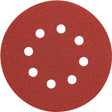 DEWALT DW4312 Sanding Disc, 5 in Dia, 150 Grit, Very Fine, Aluminum Oxide Abrasive, Paper Backing, 8-Hole