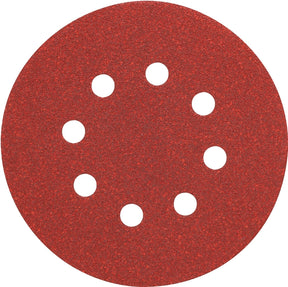 DEWALT DW4312 Sanding Disc, 5 in Dia, 150 Grit, Very Fine, Aluminum Oxide Abrasive, Paper Backing, 8-Hole