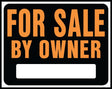 Hy-Ko Hy-Glo Series SP-101 Medium Size Identification Sign, FOR SALE BY OWBER, Fluorescent Orange Legend, Plastic, Pack of 5