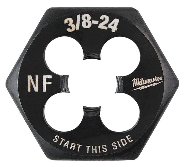 Milwaukee 49-57-5351 Threading Die, 3/8-24 Thread, Fine Thread, HCS